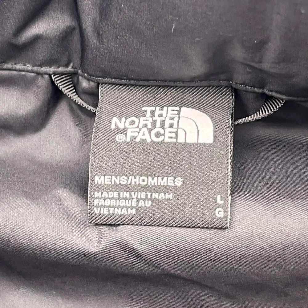 the north face puffer‎ jacket insulated full zip large